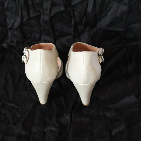 Aldo, 6.5 US, cream heel - Picture 4 of 6